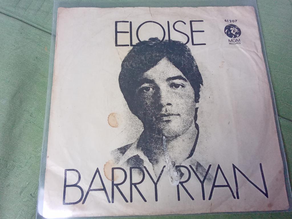 Barry Ryan.   Eloise, Gebruikt, Verzenden, 7 inch, Single