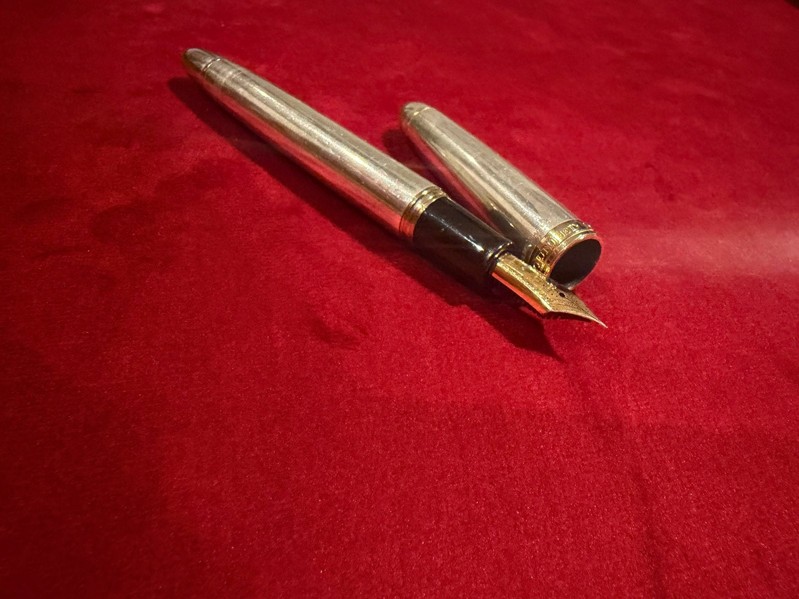 Exclusieve Sailor 1911 Sterling Zilver 21K gouden Nip, Ophalen of Verzenden, Zo goed als nieuw, Vulpen, Overige merken