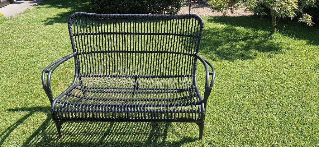 Tuinbank weersbestendig, Tuin en Terras, Tuinbanken, Ophalen, Zo goed als nieuw, Kunststof