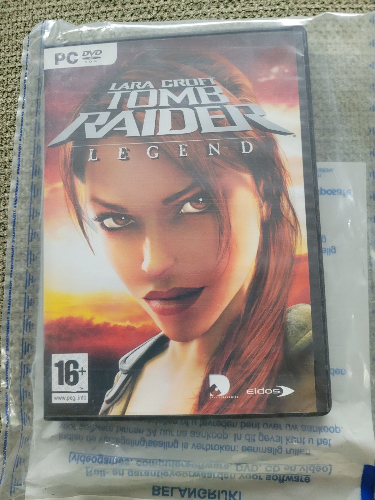 Lara Croft Tomb Raider: Legend PC DVD-ROM (open verpakking), Avontuur en Actie, Gebruikt, 1 speler, Ophalen of Verzenden