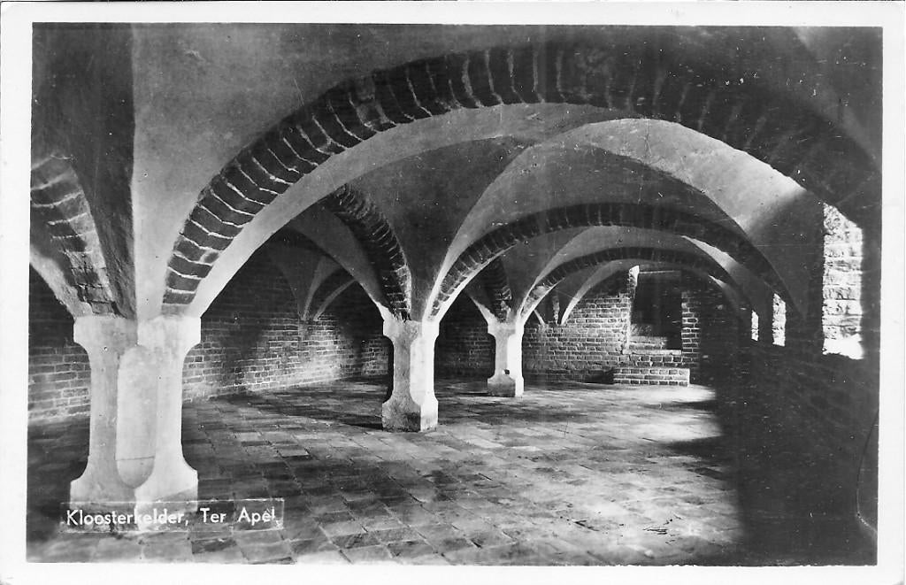 Kloosterkelder Ter Apel., Ophalen of Verzenden, 1960 tot 1980, Ongelopen, Groningen