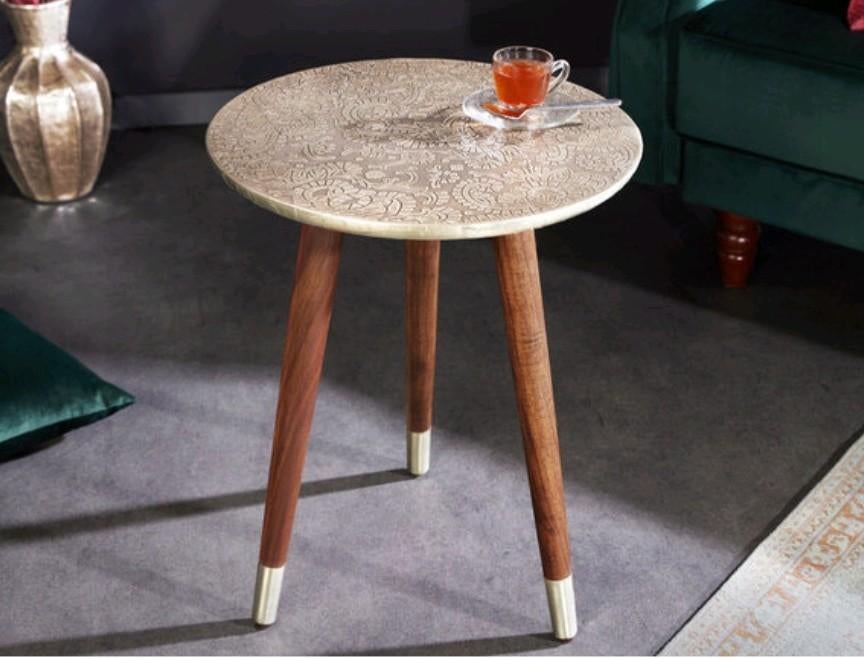 Invicta Interior Design Alcazar antiek zilver, 45 tot 60 cm, Minder dan 55 cm, Rond, Ophalen of Verzenden