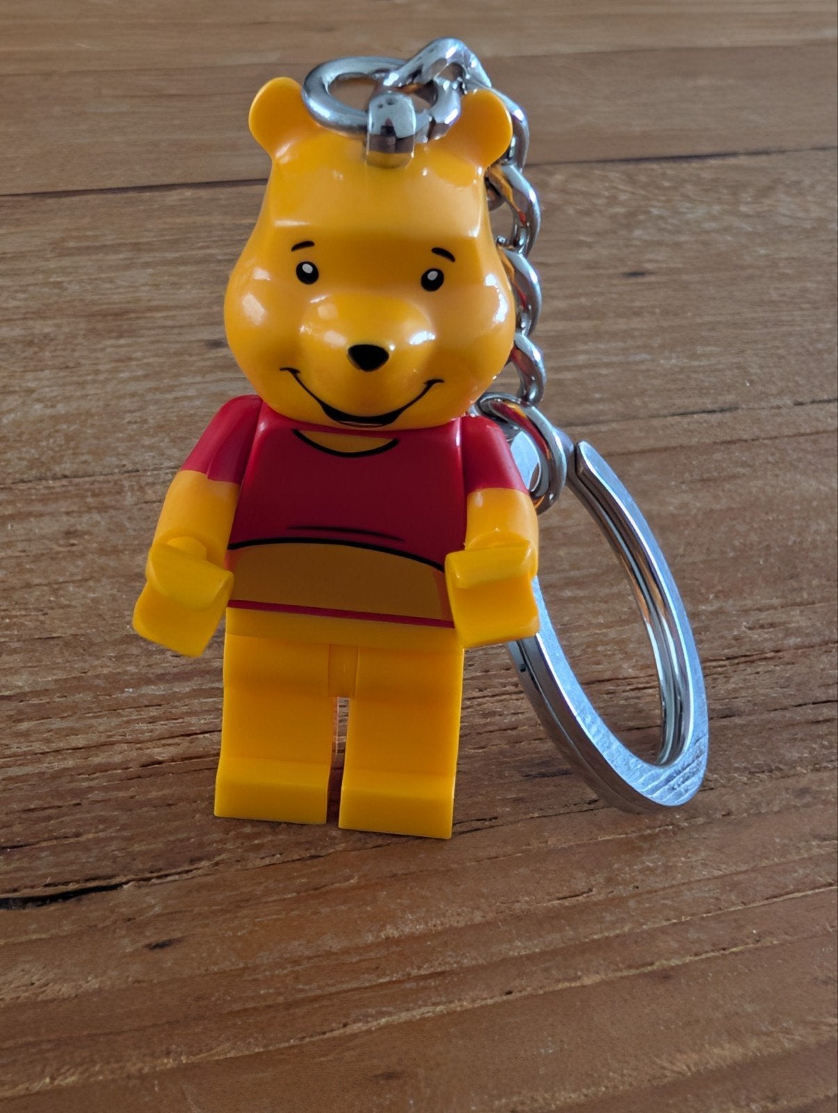 Lego sleutelhanger Disney Pooh bear, Lego, Ophalen of Verzenden, Zo goed als nieuw, Disney