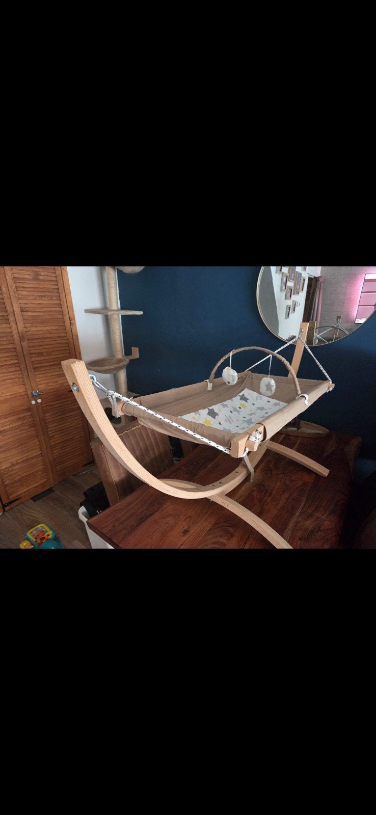 baby hangmat, Kinderen en Baby's, Babywiegjes en Ledikanten, Ophalen, Zo goed als nieuw, Overige typen