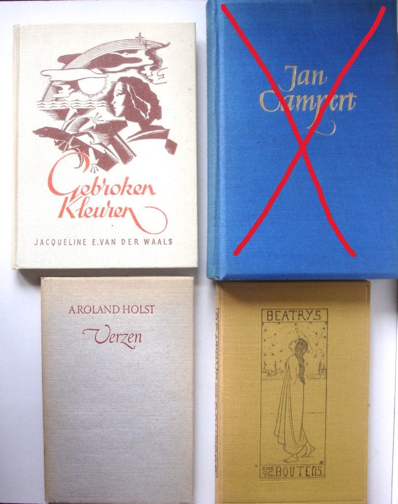 3 poëziebundels: A. Roland Holst, P.C. Boutens, Jacqueline E, Ophalen of Verzenden, Zo goed als nieuw, A. Roland Holst, P.C. Boutens, Jacqueline E. van der Waals