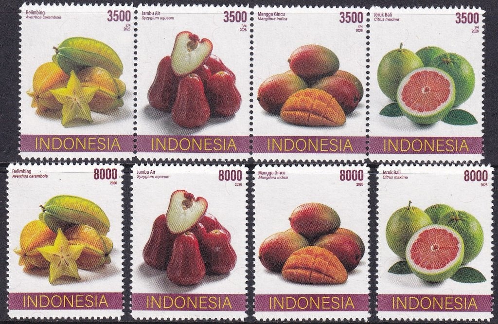 Indonesie uitgifte 1 Augustus 2026, Ophalen of Verzenden, Postfris, Zuidoost-Azië