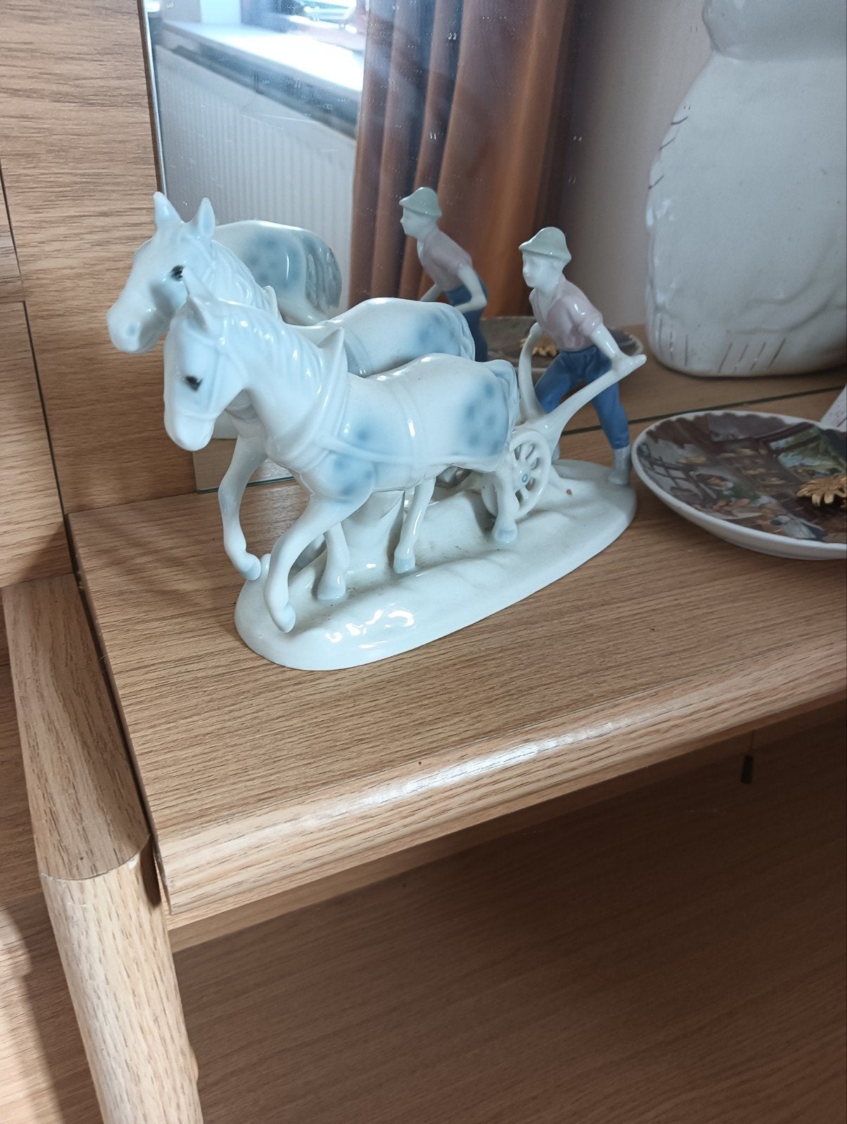 te koop 2 beeldjes, Verzamelen, Beelden en Beeldjes, Ophalen, Zo goed als nieuw