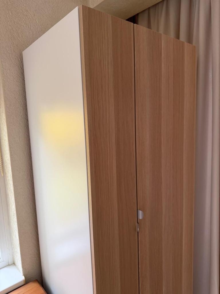 Ikea Pax Kast L201xB75xD58, Zo goed als nieuw, 50 tot 75 cm, Met plank(en), 200 cm of meer