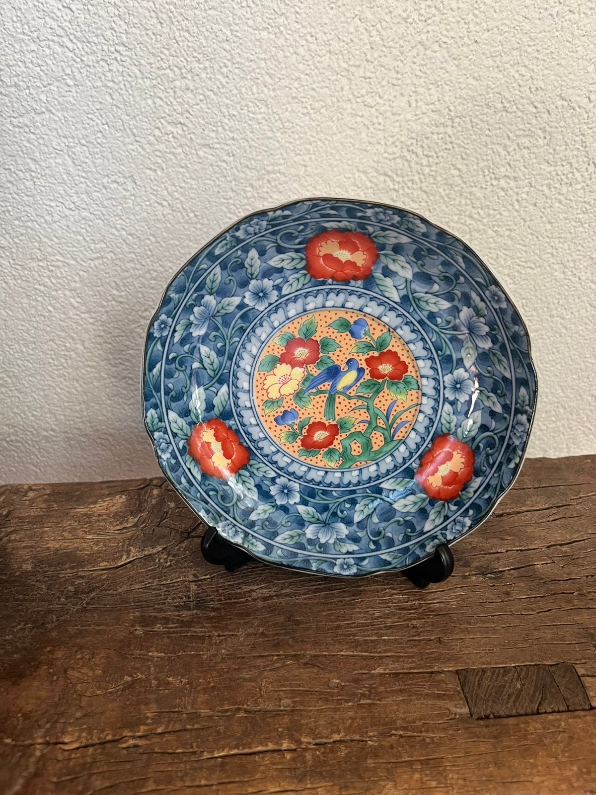 Arita Imari Juzan Gama bordje, Ophalen of Verzenden