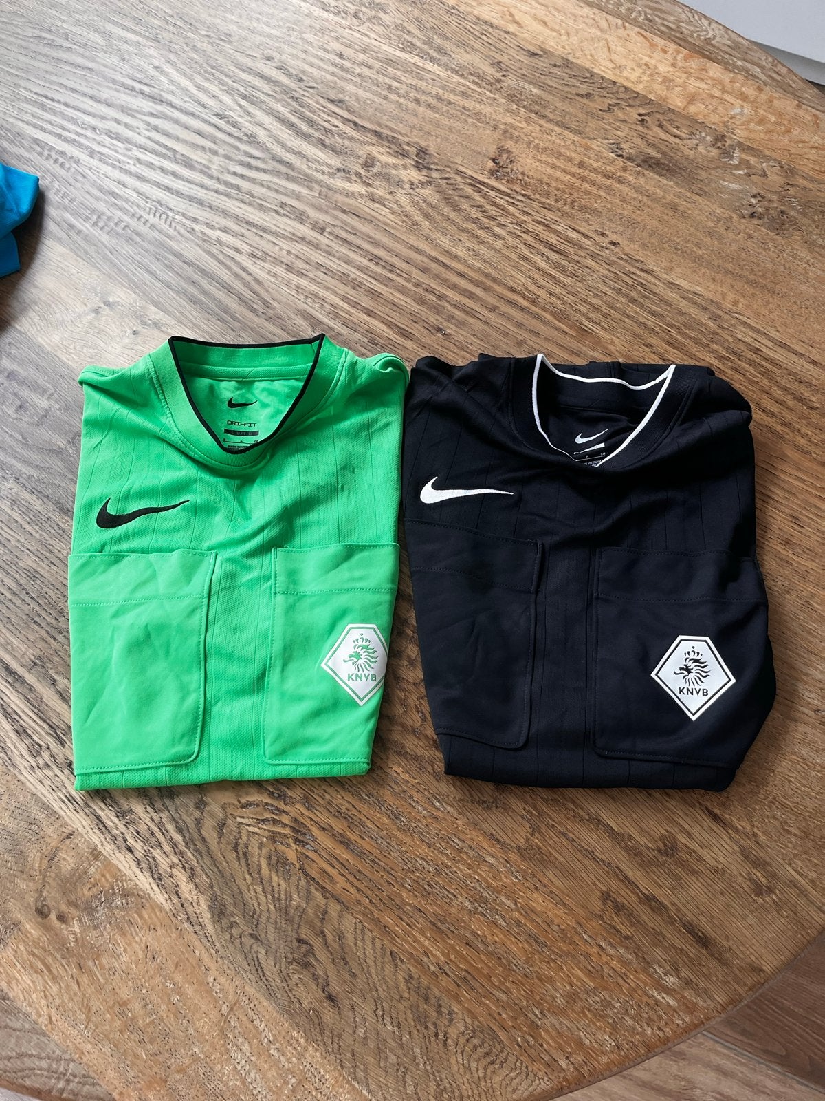 Nike KNVB Scheidsrechtersshirt - Groen & Zwart (Maat S), Ophalen of Verzenden, Voetbal, Gedragen, Groen
