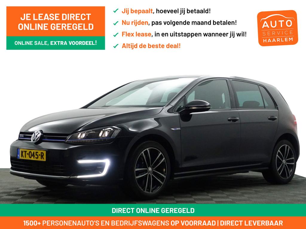 Volkswagen Golf 1.4 TSI GTE Connected Series Aut- Leder Inte, Auto's, Volkswagen, Gebruikt, 4 cilinders, Met garantie (alle), Zwart