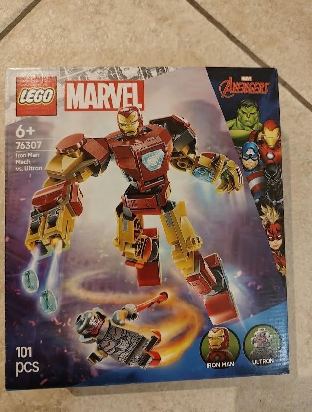 LEGO Marvel Iron Man Mech vs Ultron – Nieuw, Ophalen, Nieuw, Complete set, Lego