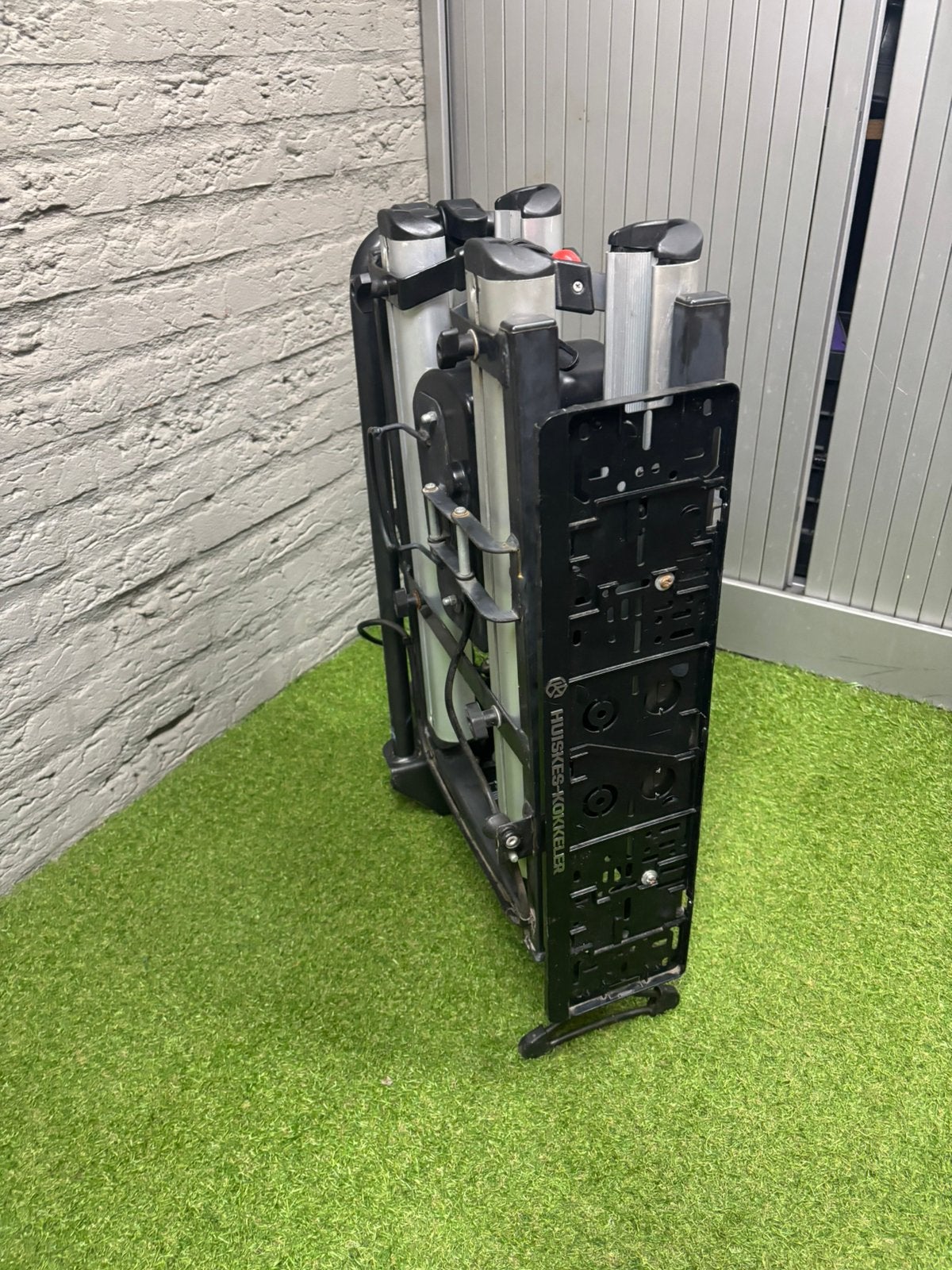BOSAL COMPACT(elek)fietsen60kg/kantelbr/klik&go/opvouwbaar, Auto diversen, Gebruikt, Ophalen of Verzenden, 2 fietsen, Trekhaakdrager