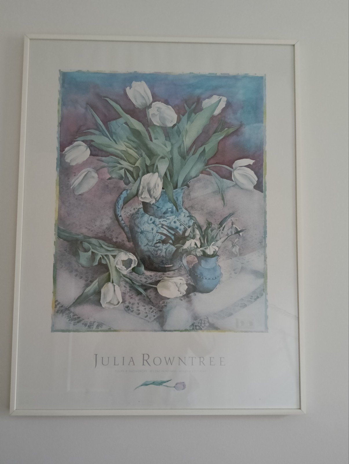 Kunstprint "Tulpen & Sneeuwklokjes", Ophalen of Verzenden