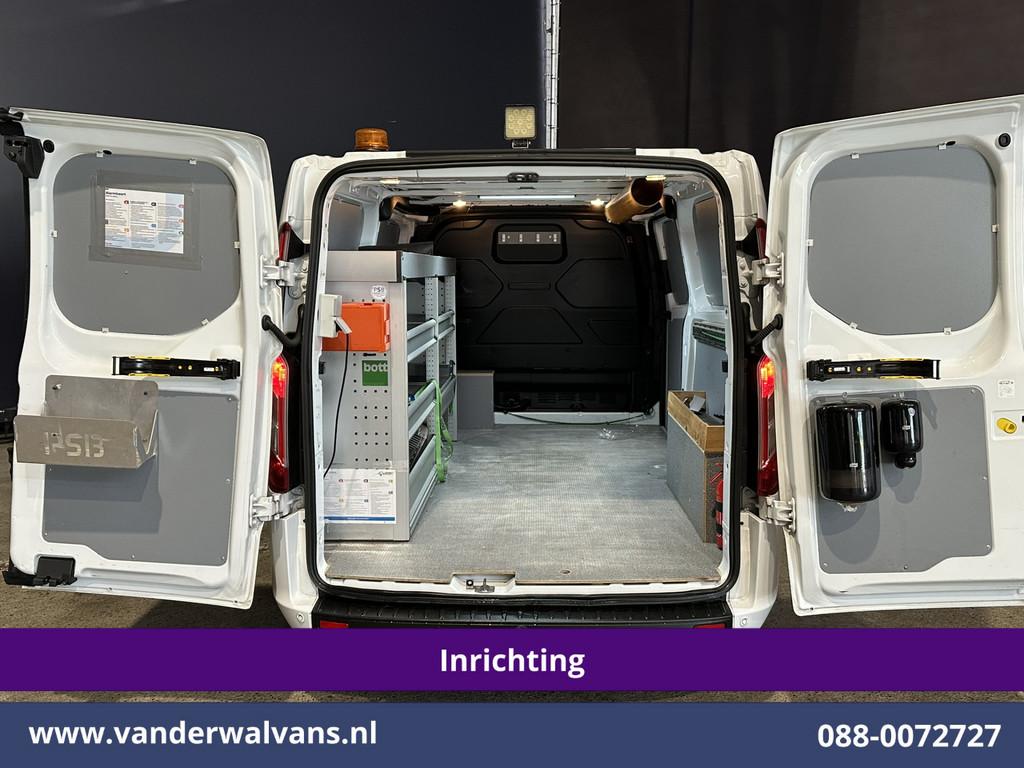 Ford Transit Custom 2.0 TDCI 130pk L2H1 Inrichting Euro6 Air, Voorwielaandrijving, LED verlichting, 4 cilinders, 1991 kg