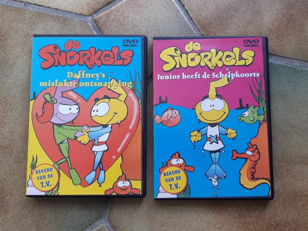2 De Snorkels DVD's, Animatie, Verzenden, Alle leeftijden, Tv-serie