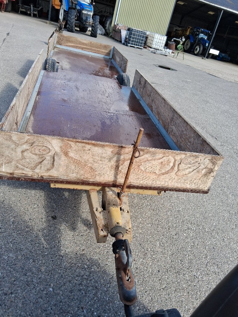 Platte kar  handig voor vervoeren bloemen etc., Ophalen, Gebruikt