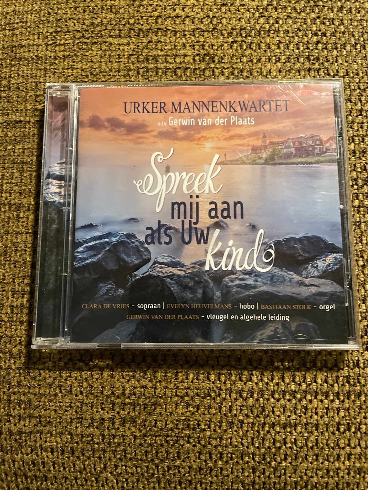 Urker Mannenkwartet - Spreek mij aan als Uw kind CD, Orgel, Geestelijke liederen, Ophalen of Verzenden, Zo goed als nieuw