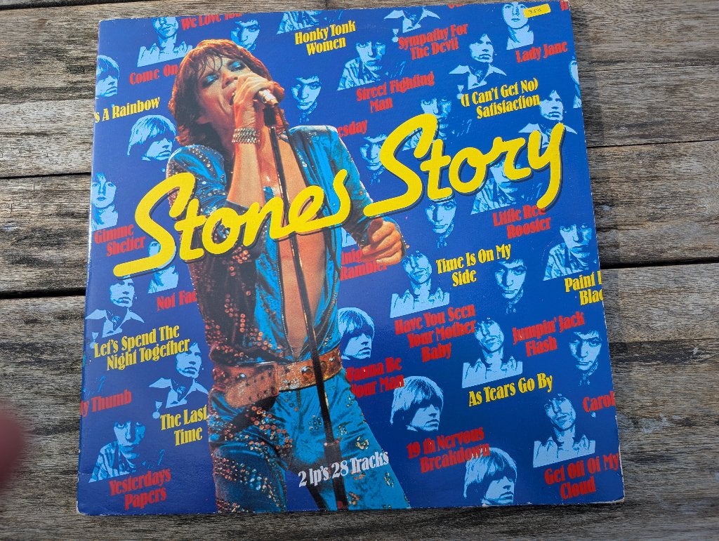 2 LP - Rolling Stones - Stones Story, Ophalen of Verzenden, Zo goed als nieuw, 12 inch, Poprock