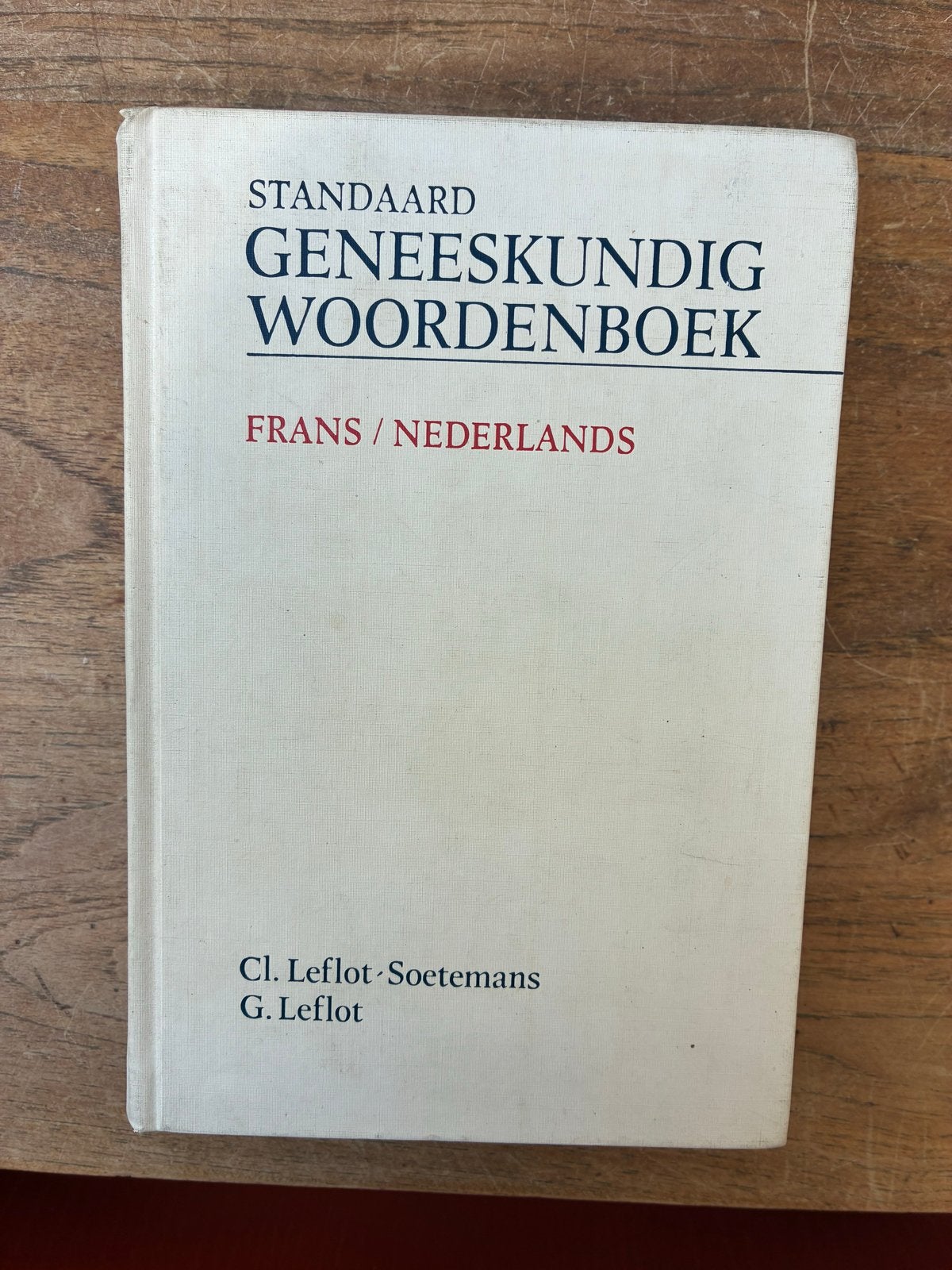 Standaard Geneeskundig Woordenboek Frans/Nederlands, Verzenden, Gelezen, Overige uitgevers, Frans