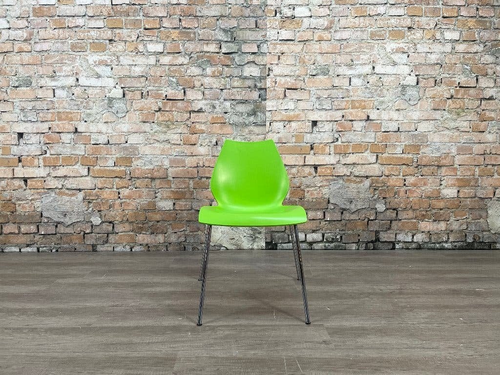Kartell Maui groen bij TheReSales, Huis en Inrichting, Stoelen, Ophalen, Kunststof, Overige kleuren, Design