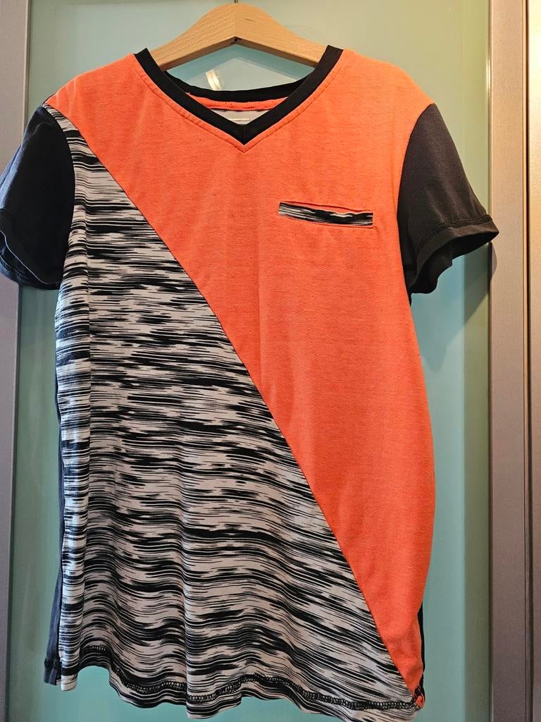 Legends T-shirt maat 146/153 - Oranje/Zwart/Wit, Kinderen en Baby's, Kinderkleding | Maat 146, Gebruikt, Ophalen of Verzenden
