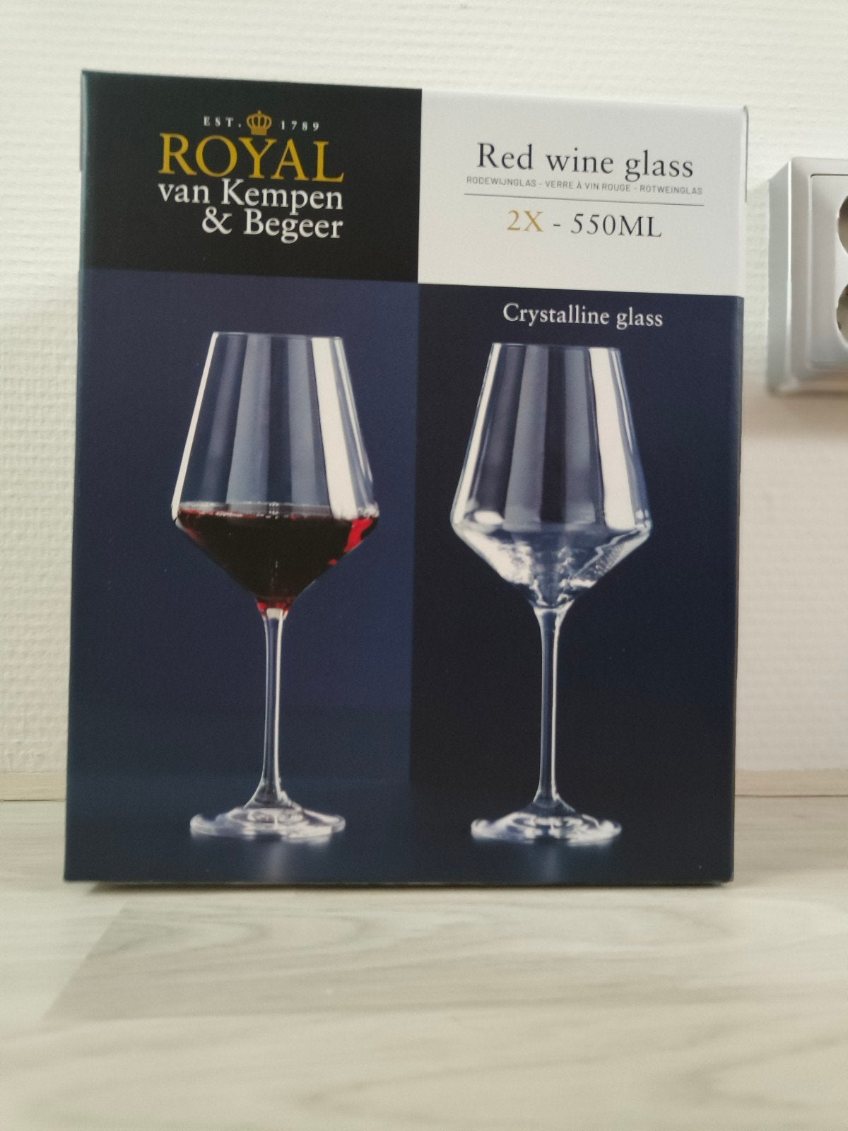 Albert heijn (ah) royal van kempen& begeer wijnglazen., Verzamelen, Ophalen of Verzenden, Nieuw, Overige typen