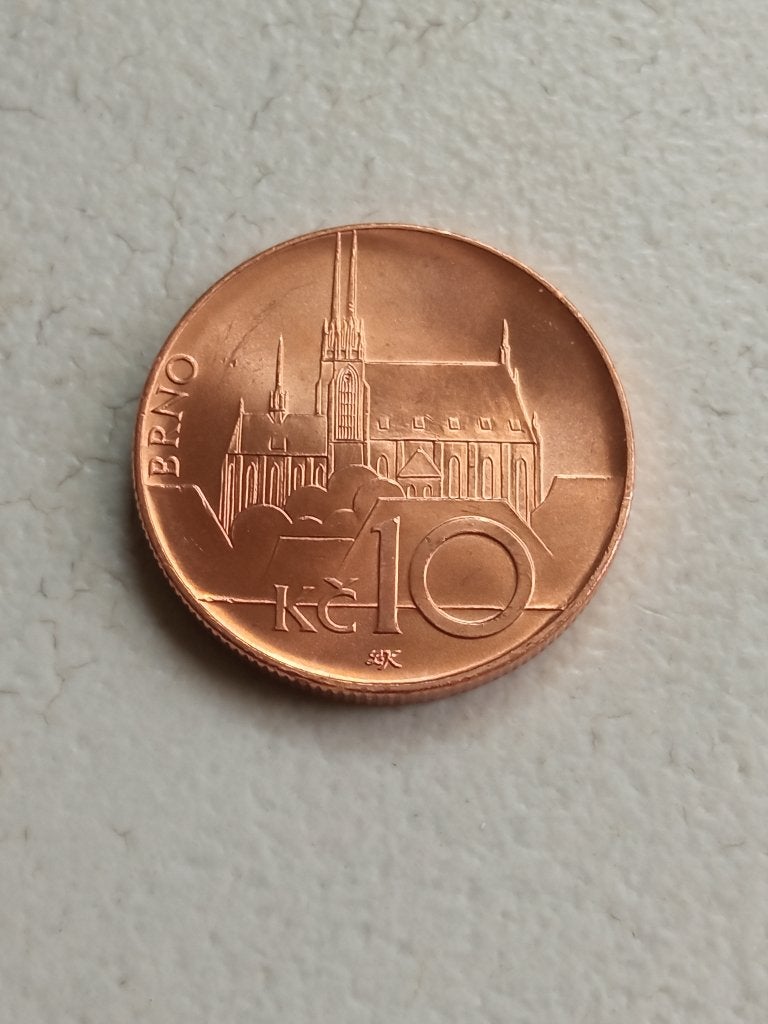 Tsjechie 10 kronen 2003., Ophalen of Verzenden, Overige landen, Losse munt