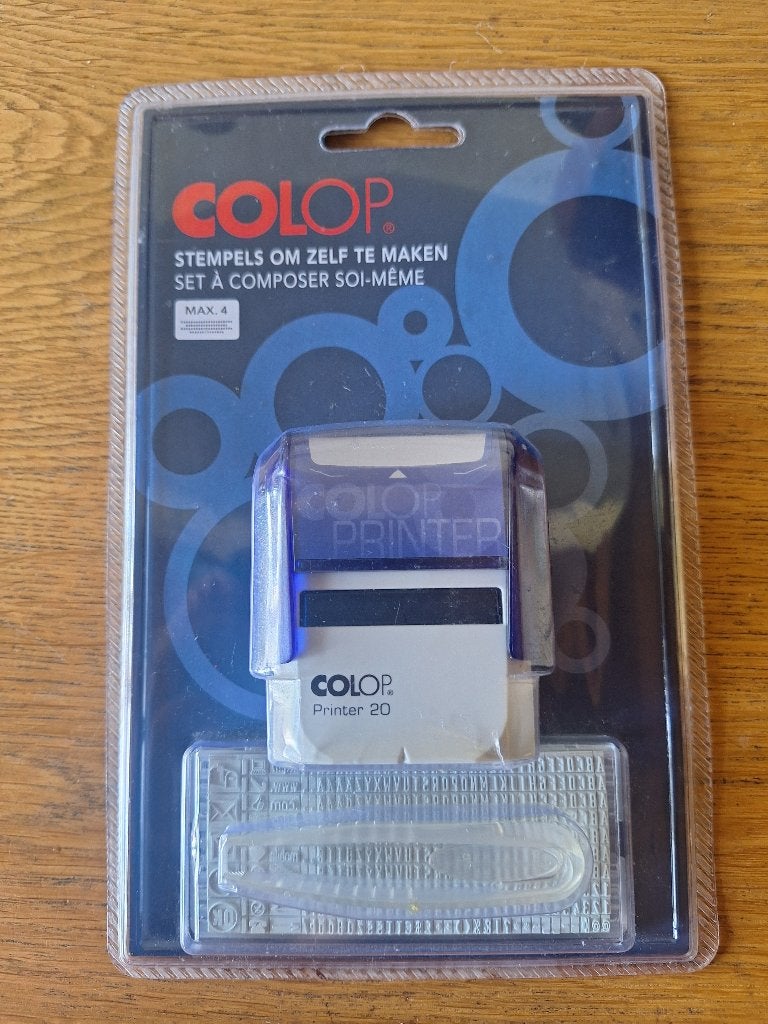 Colop doe-het-zelf stempel Printer 20, nieuw, Ophalen of Verzenden, Nieuw