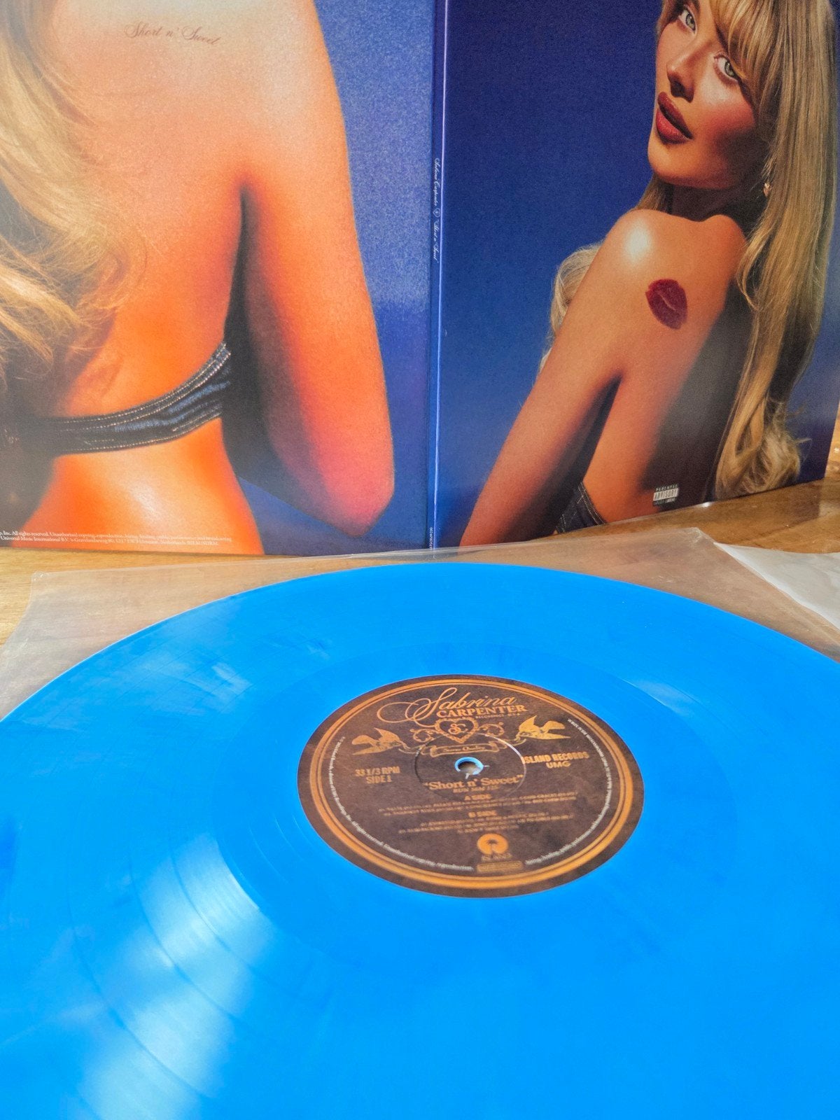 Sabrina Carpenter - Short n' Sweet LP (Blauw Vinyl), Cd's en Dvd's, LP, Pop, Colored vinyl, Ophalen of Verzenden