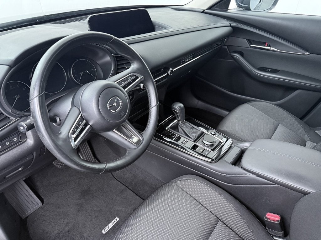 Mazda CX-30 Skyactiv-X 186 Automaat Comfort/18''Lmv/Dealer O, Auto's, Stof, Gebruikt, 4 cilinders, Blauw