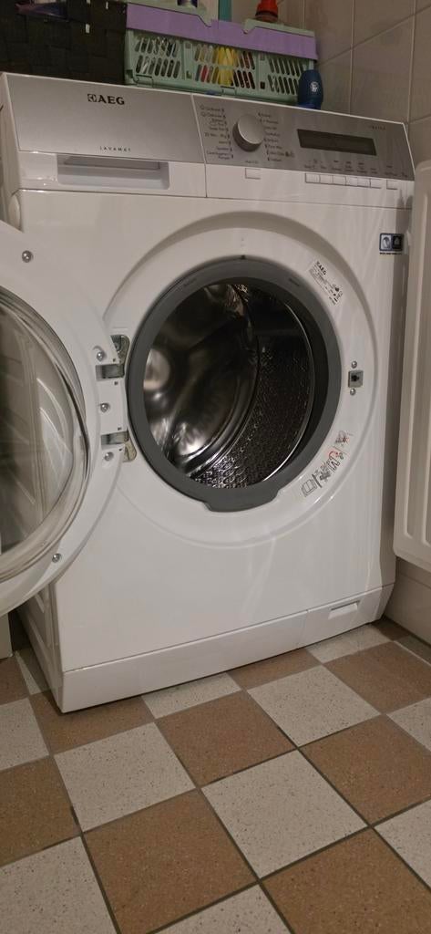 AEG Lavamat wasmachine - 7 kg inhoud, Ophalen, Gebruikt, Wolwasprogramma, Voorlader