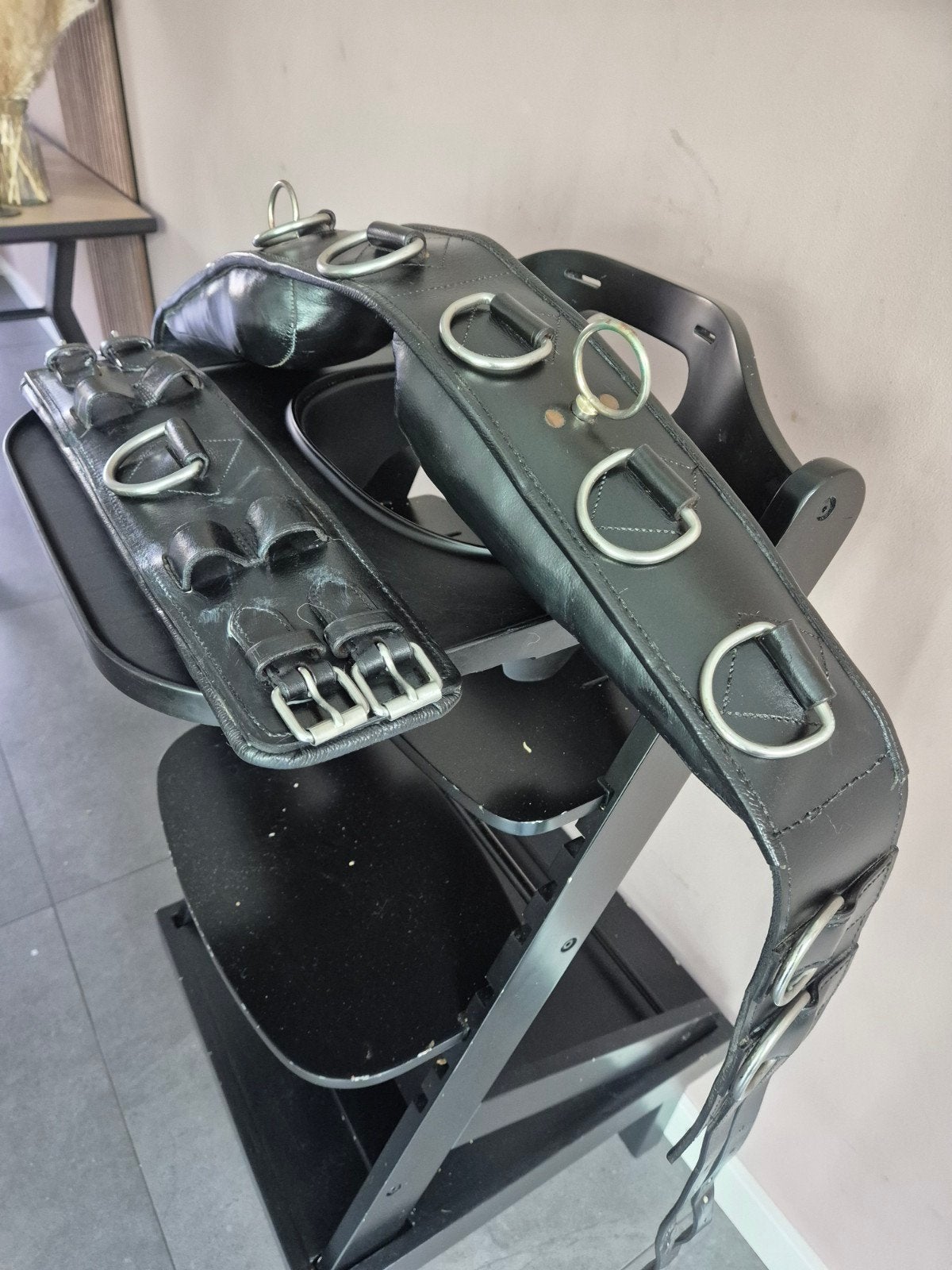 Busse Longeersingel Professional Leder, Dieren en Toebehoren, Ophalen of Verzenden, Gebruikt, Longeerhulpteugel