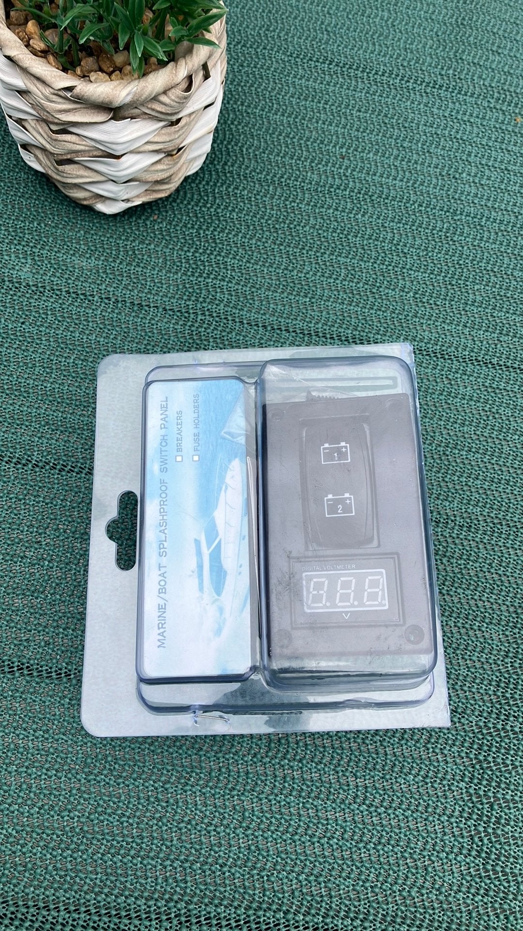 Voltage meter switsch paneel., Watersport en Boten, Ophalen of Verzenden, Nieuw, Motor en Techniek