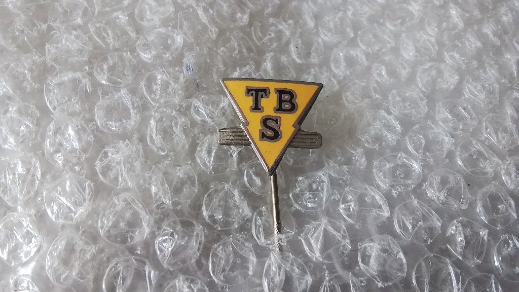Speldje T.B.S. wegenbouw uit soest, Ophalen of Verzenden, Zo goed als nieuw, Overige onderwerpen