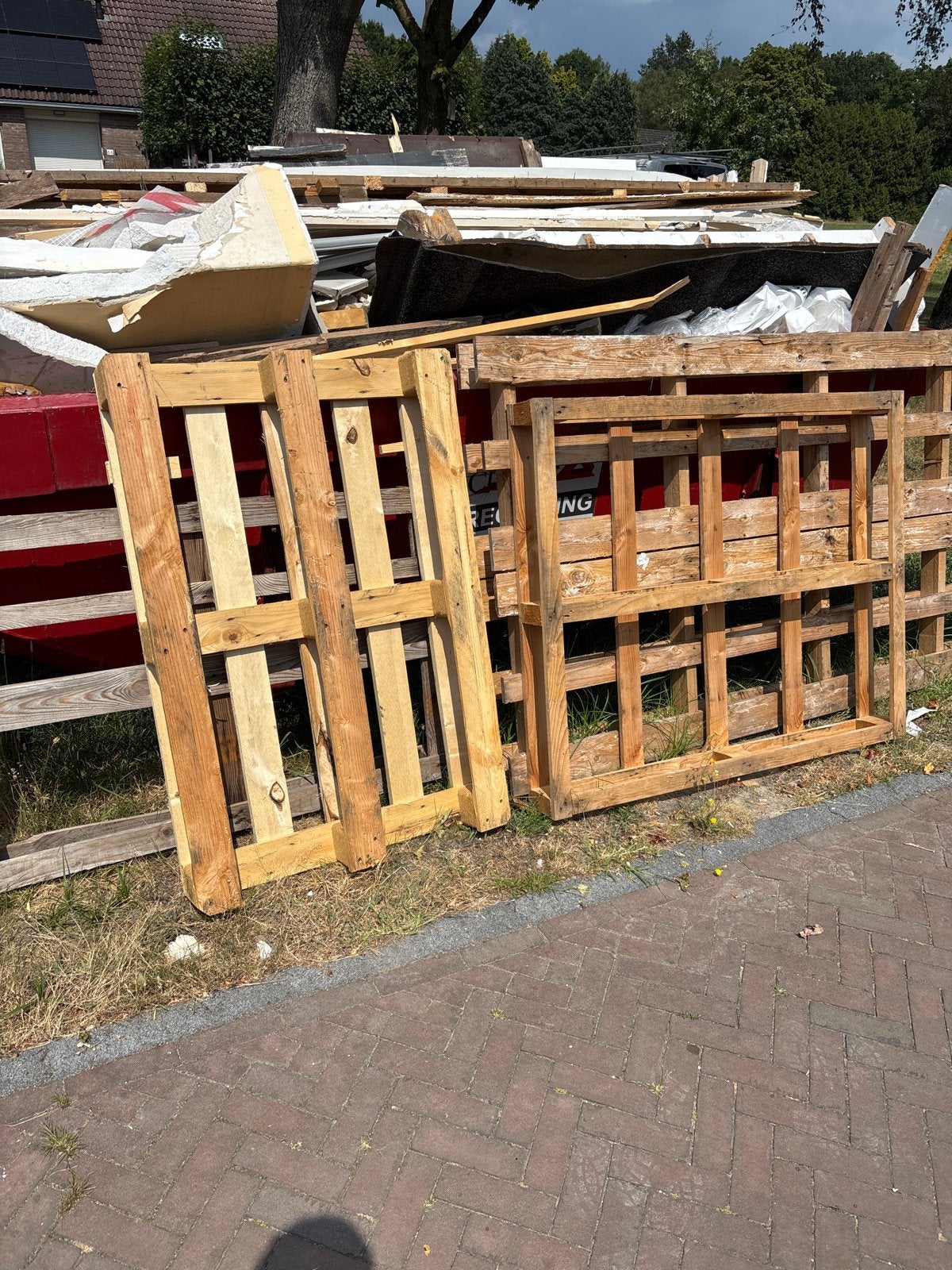Gratis pallets af te halen, Ophalen of Verzenden, Gebruikt