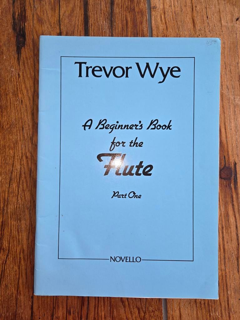 Trevor Wye - Beginner's Book for  Flute. 11,50 incl verz., Ophalen of Verzenden