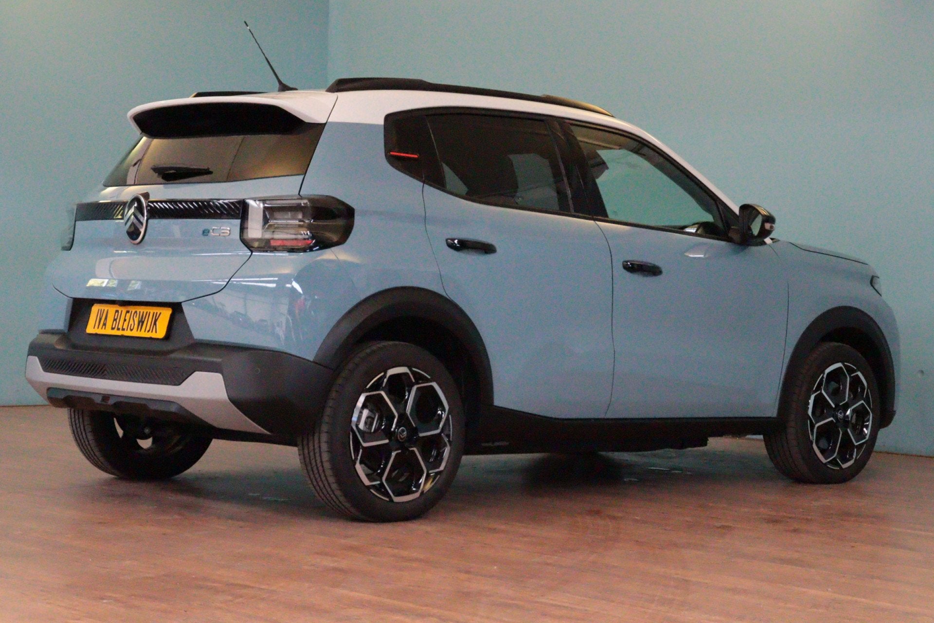 Citroën ë-C3 Max 113pk 44 kWh | 3 FASE | TWO-TONE | NAVI /, Auto's, Parkeersensor, Blauw, 44 kWh, 21 min