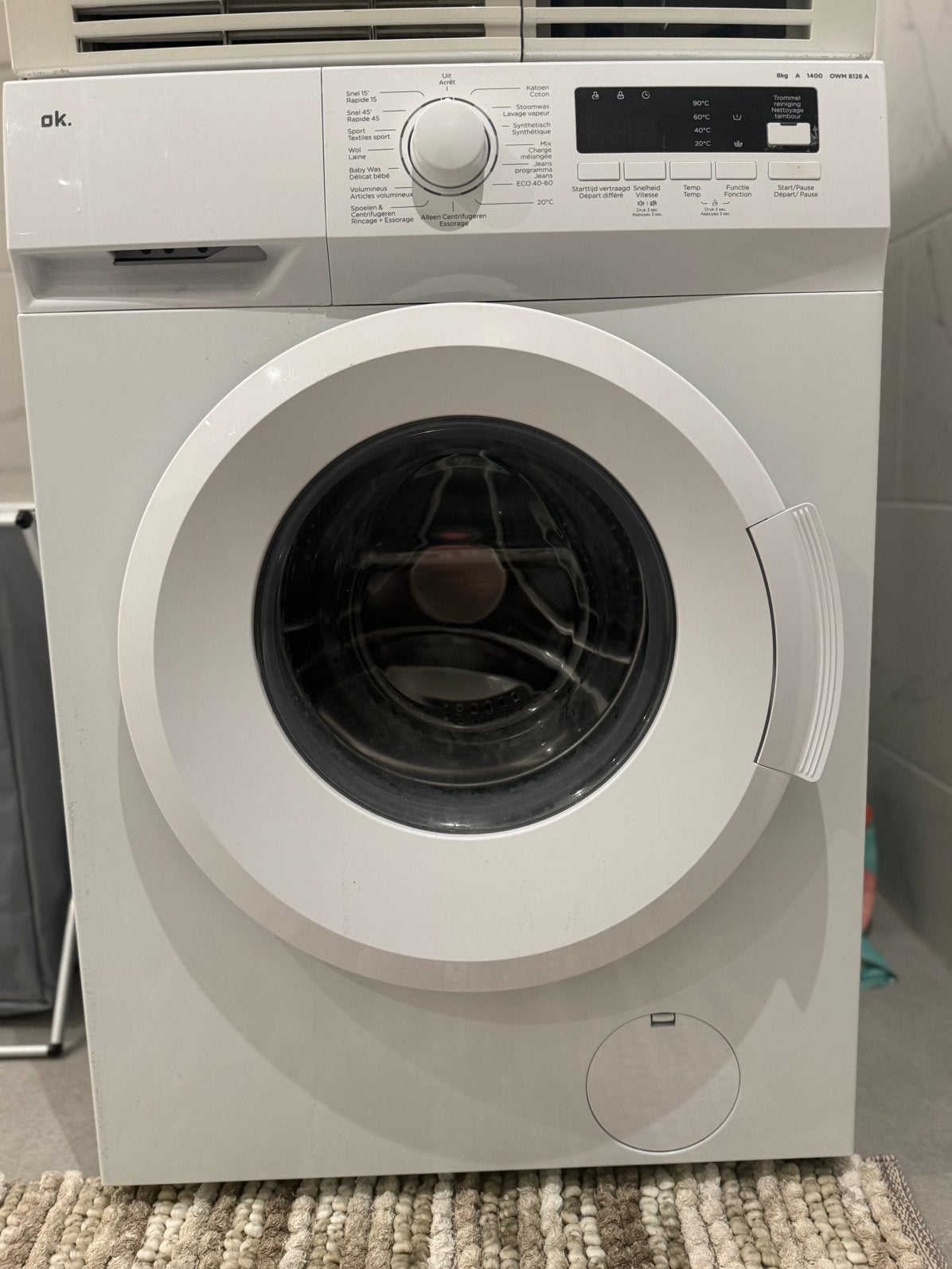 Wasmachine, 8 tot 10 kg, Ophalen of Verzenden, 85 tot 90 cm, 1600 toeren of meer