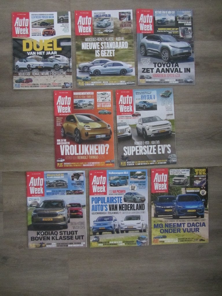 8x AutoWeek 2024, Ophalen of Verzenden, Zo goed als nieuw, Sport en Vrije tijd