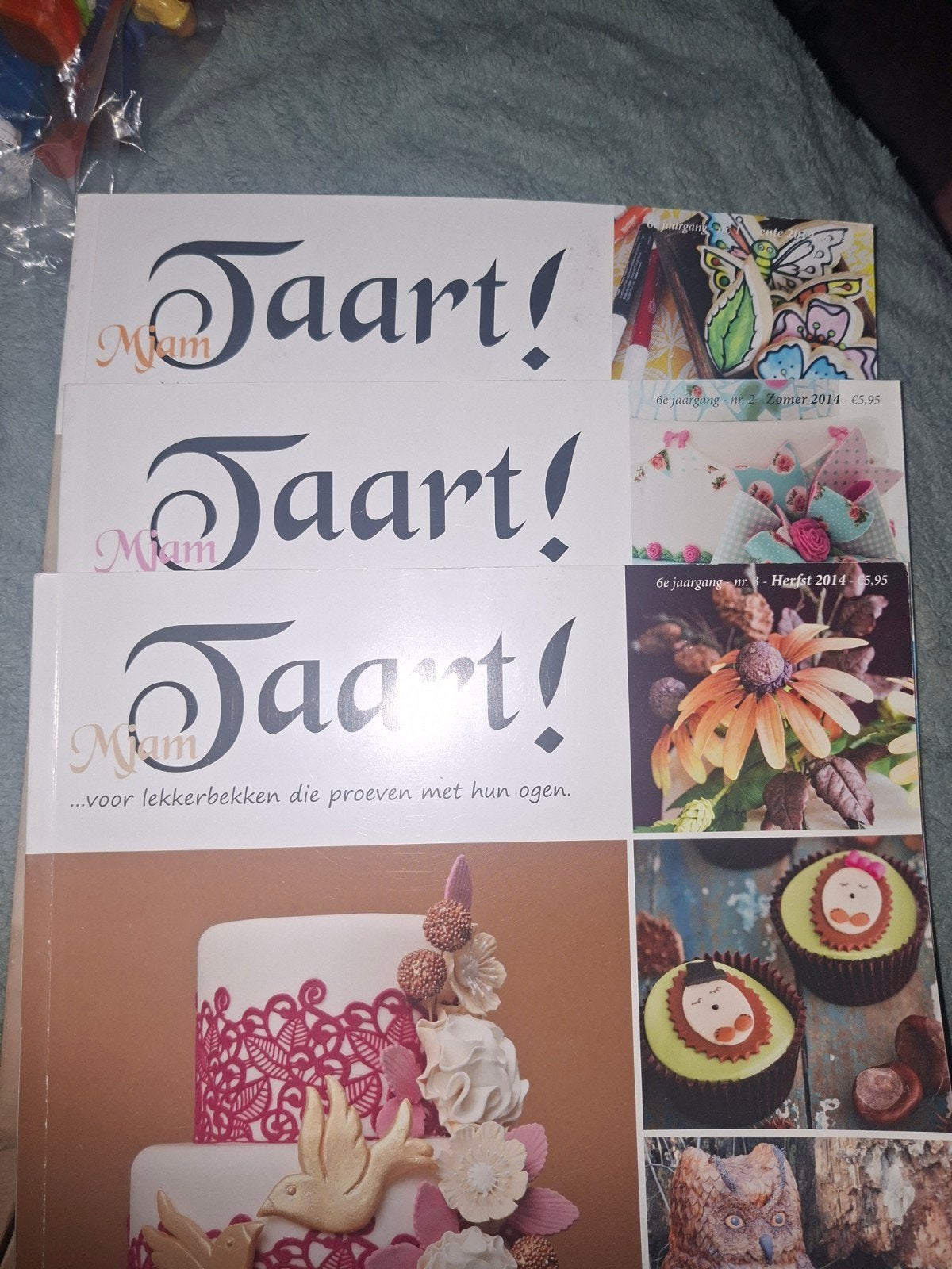 Mjam taart tijdschriften(3), Ophalen of Verzenden, Taarten, Boek of Tijdschrift