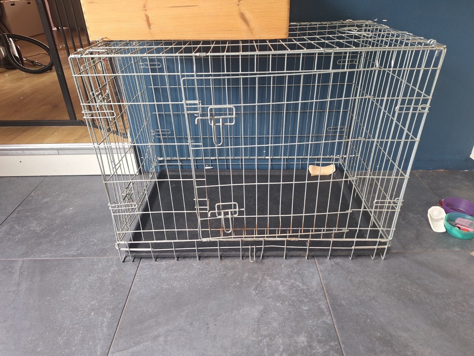 Bench, Dieren en Toebehoren, Hondenbenches, Ophalen, Gebruikt