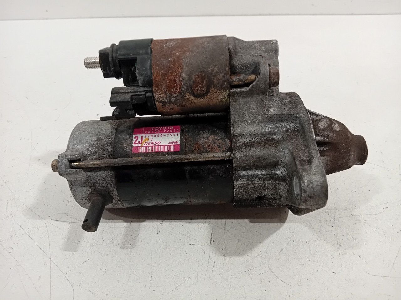 Startmotor Toyota RAV4, Onderdelen@venauto.nl, Van der Ven Autorecycling B.V., Gebruikt, Ettenseweg 76, 4706 PB Roosendaal, The Netherlands