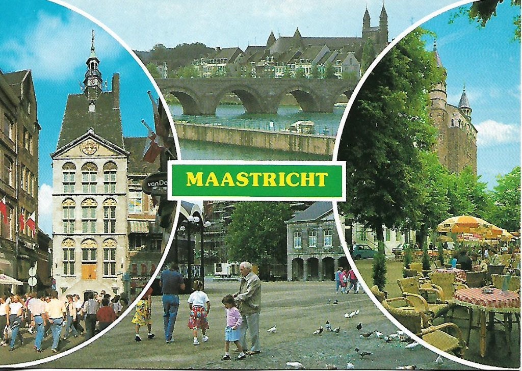 Maastricht- -4-luik., Verzenden, 1980 tot heden, Gelopen, Limburg