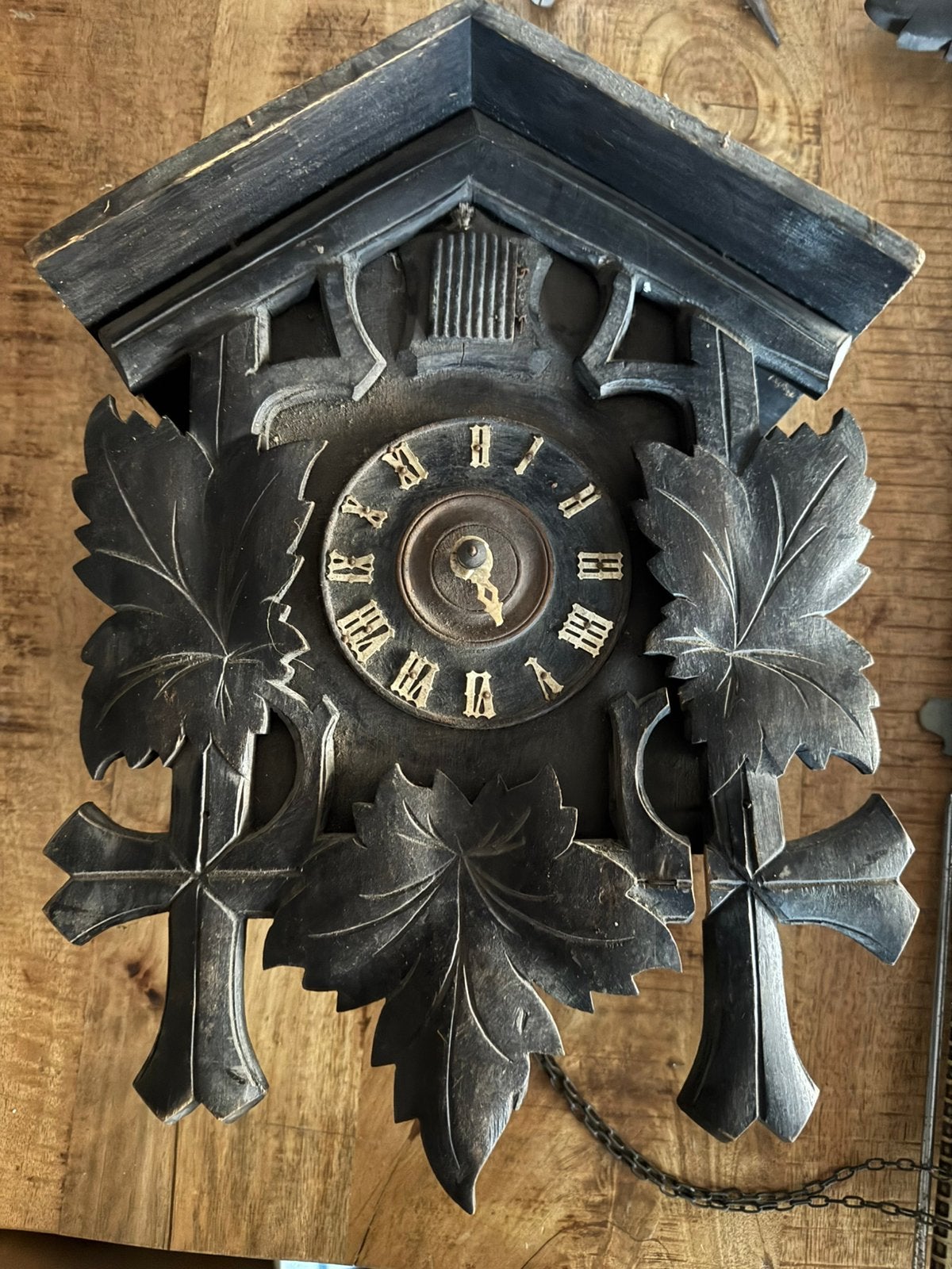 Antieke Duitse koekoeksklok (Zwarte Woud), Ophalen of Verzenden