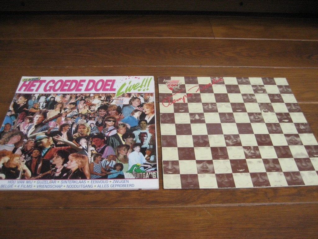 80s nl het goede doel lp tempo doeloe, Ophalen of Verzenden, Gebruikt, 12 inch, Rock