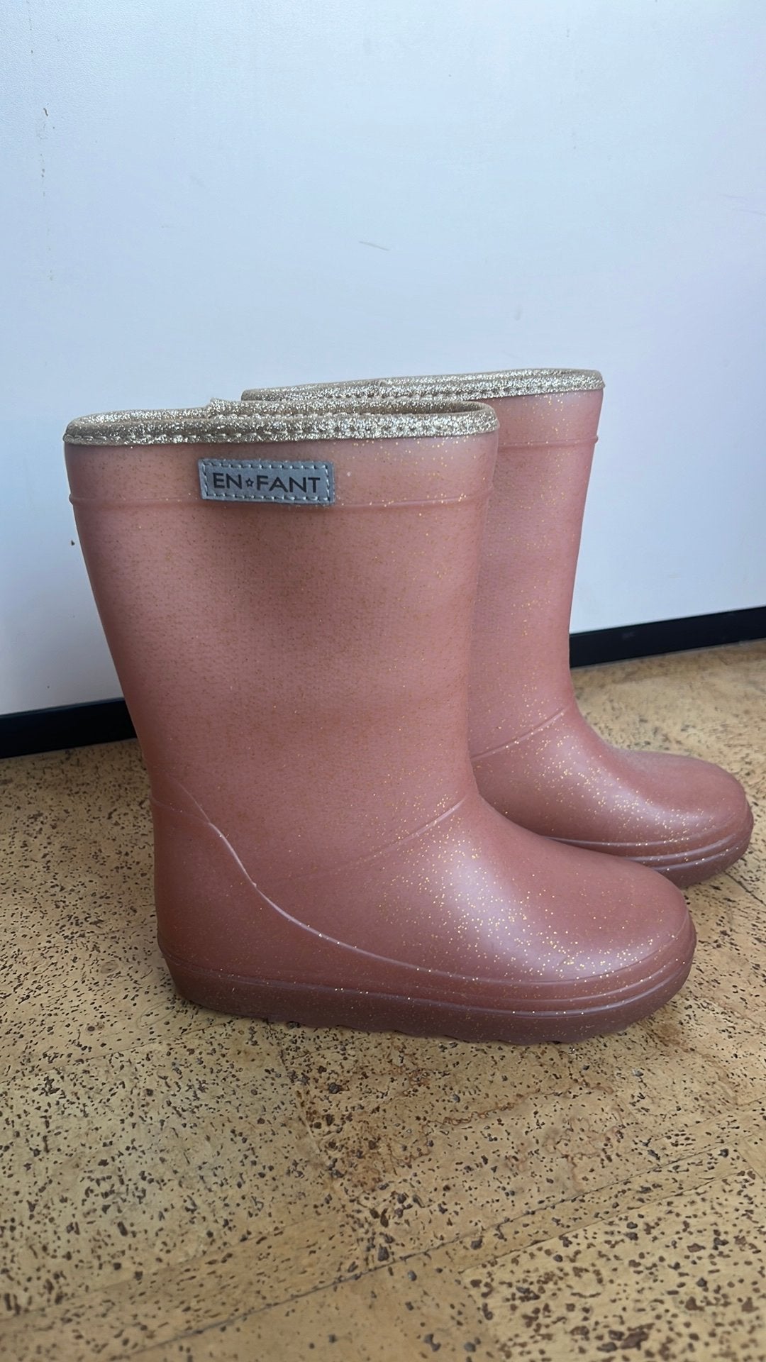 Nieuwe wolgevoerde glitterlaarzen van Enfant maat 28, Meisje, Nieuw, Ophalen of Verzenden, Laarzen