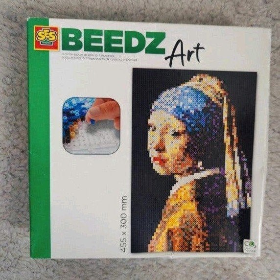 BEEDZ Art Diamond Painting Meisje met de Parel, Overige thema's, Nieuw, Meerkleurig, Ophalen of Verzenden