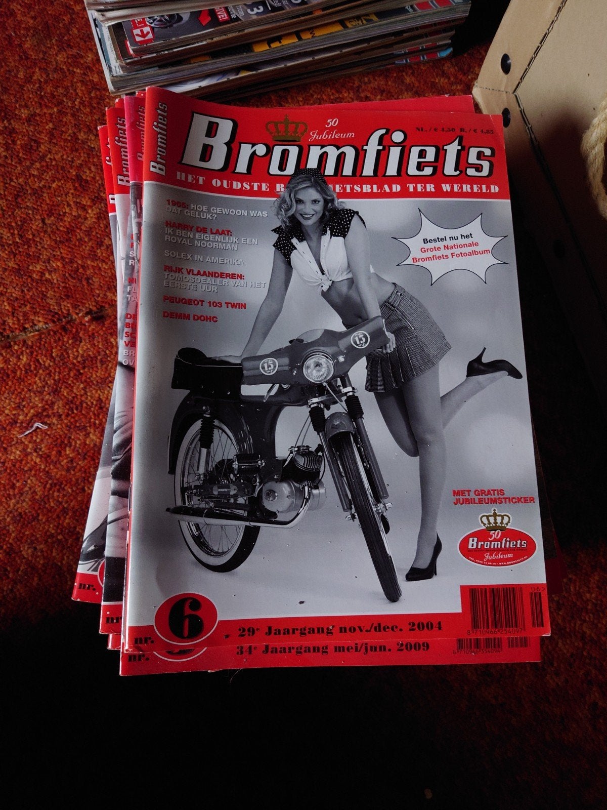 Bromfiets Magazine - Diverse Jaargangen, Ophalen of Verzenden, Gelezen, Overige typen