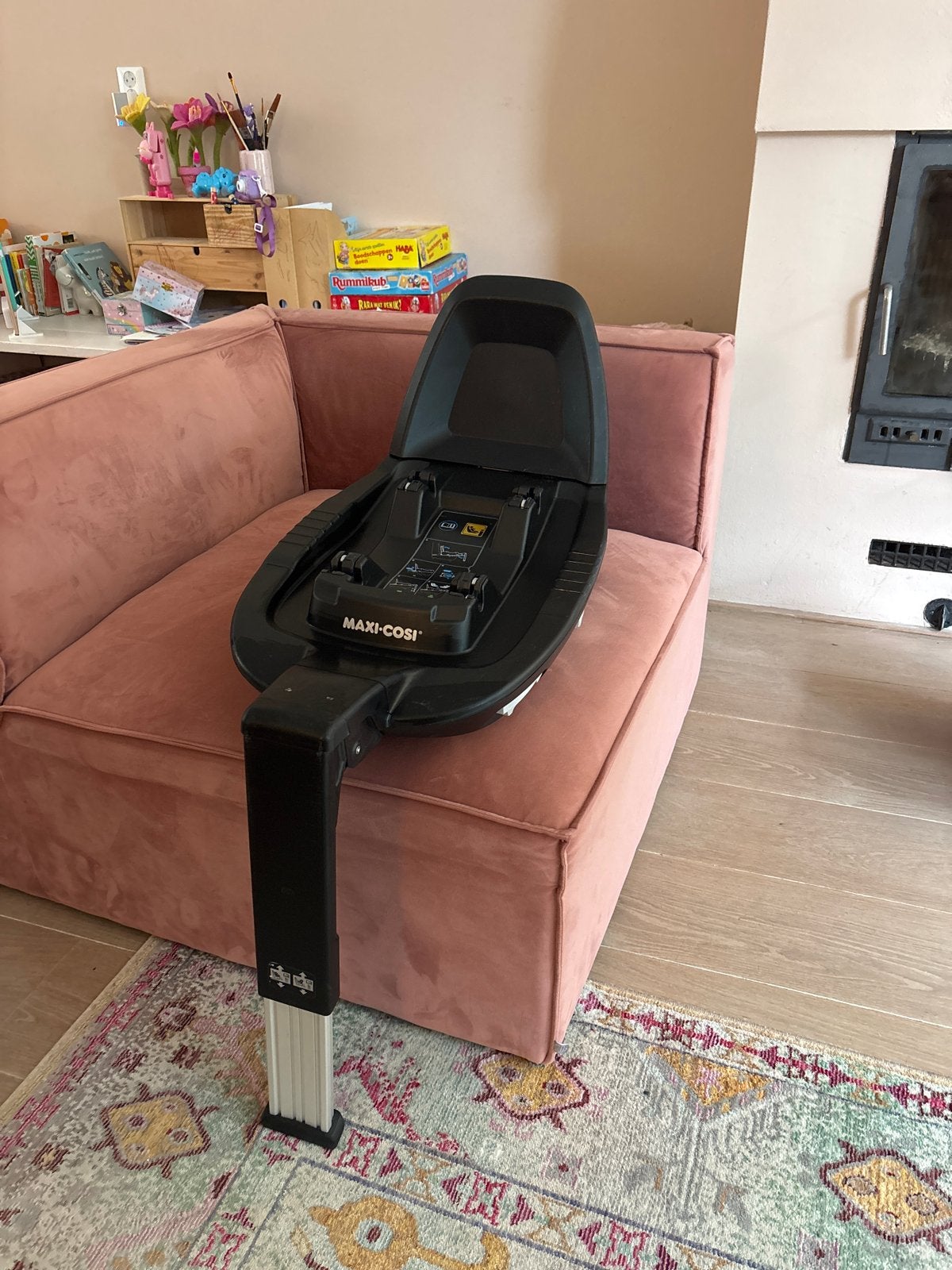 Maxi-Cosi Isofix familyfix 2, Ophalen, Gebruikt, Isofix, 0 t/m 13 kg
